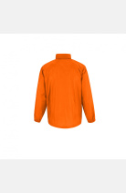 Regenjacke Frederik, gerade geschnitten, Farbe: orange, Größe: S