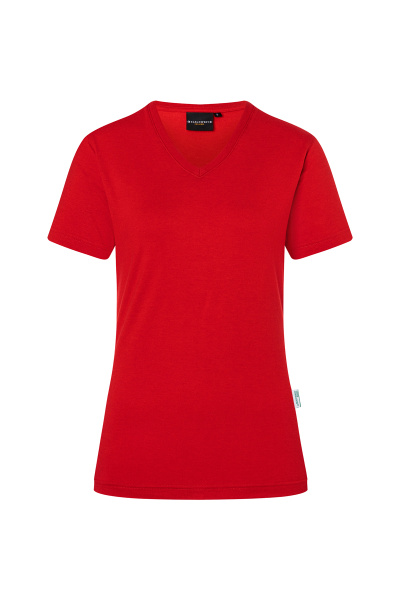 T-shirt Rynara, tailliert geschnitten, Farbe: rot,...