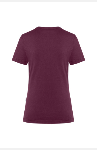 T-shirt Karmen, tailliert geschnitten, Farbe: bordeaux, Größe: XS