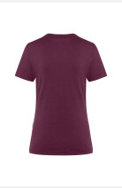 T-shirt Karmen, tailliert geschnitten, Farbe: bordeaux, Größe: XS