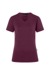 T-shirt Rynara, tailliert geschnitten, Farbe: bordeaux, Größe: XL
