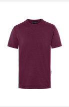 T-Shirt Karm, gerade geschnitten, Farbe: bordeaux, Größe: M