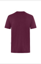 T-Shirt Karm, gerade geschnitten, Farbe: bordeaux, Größe: M