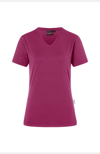 T-shirt Karmen, tailliert geschnitten, Farbe: magenta,...