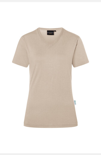 T-shirt Karmen, tailliert geschnitten, Farbe: sand, Größe: XS