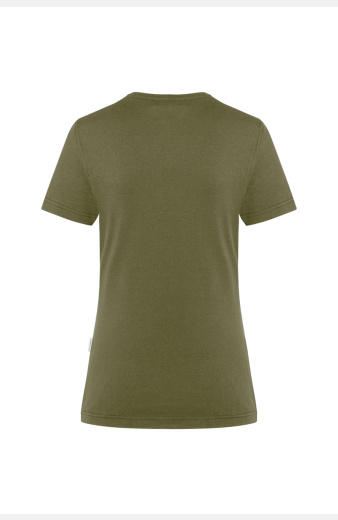 T-shirt Karmen, tailliert geschnitten, Farbe: moosgrün, Größe: XS