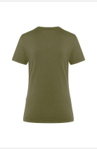 T-shirt Rynara, tailliert geschnitten, Farbe: moosgrün, Größe: XS