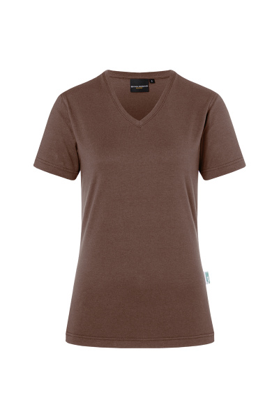 T-shirt Rynara, tailliert geschnitten, Farbe: hellbraun,...