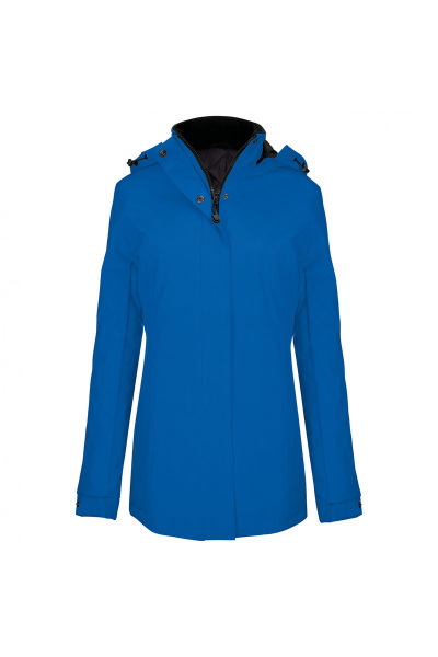 Parka Josefine, tailliert geschnitten, Farbe: royal, Größe: S