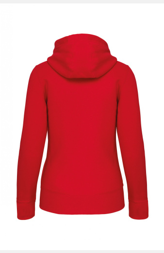 Kapuzensweatshirtjacke Andrea, tailliert geschnitten,...