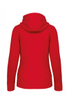 Kapuzensweatshirtjacke Andrea, tailliert geschnitten, Farbe: rot, Größe: XXL