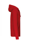 Kapuzensweatshirtjacke Andreas, gerade geschnitten, Farbe: rot, Größe: 3XL
