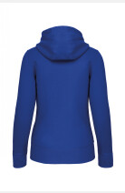 Kapuzensweatshirtjacke Andrea, tailliert geschnitten, Farbe: royal, Größe: XS