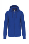 Kapuzensweatshirtjacke Andreas, gerade geschnitten, Farbe: royal, Größe: XL