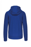 Kapuzensweatshirtjacke Andreas, gerade geschnitten, Farbe: royal, Größe: XXL