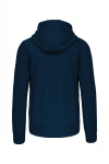 Kapuzensweatshirtjacke Andreas, gerade geschnitten, Farbe: navy, Größe: M