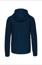 Kapuzensweatshirtjacke Andreas, gerade geschnitten, Farbe: navy, Größe: L