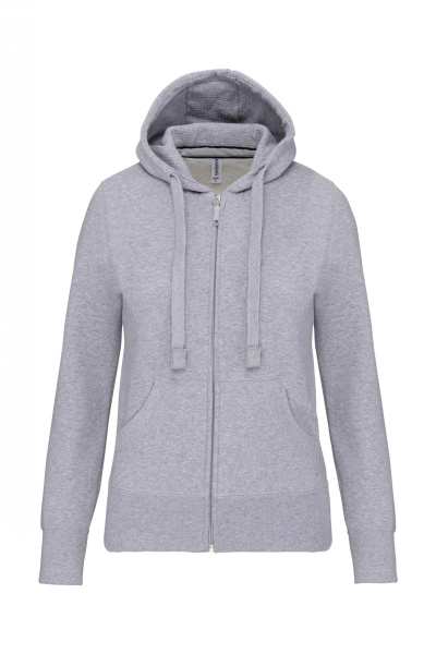 Kapuzensweatshirtjacke Andrea, tailliert geschnitten,...