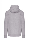 Kapuzensweatshirtjacke Andreas, gerade geschnitten, Farbe: grau-meliert, Größe: S
