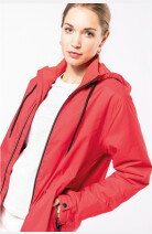 Kapuzenjacke Fynix, Farbe: rot, Größe: XS