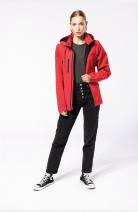 Unisex-Softshelljacke Felan, Farbe: rot, Größe: XS