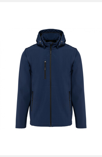 Unisex-Softshelljacke Dominique, Farbe: navy, Größe: XS