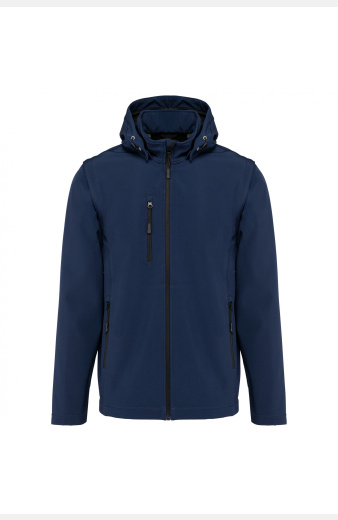 Unisex-Softshelljacke Dominique, Farbe: navy, Größe: S