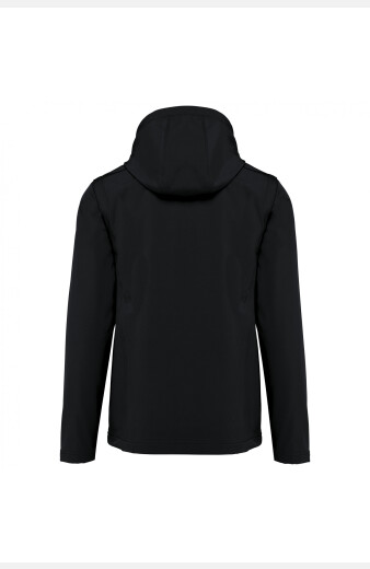 Unisex-Softshelljacke Dominique, Farbe: schwarz, Größe: XS