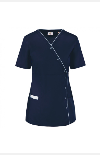 Damen-Knöpfkasack Loriane, Farbe: navy, Größe: XS