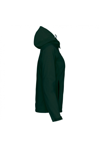 Softshell-Jacke Merle, tailliert geschnitten, Farbe: dunkelgrün, Größe: M