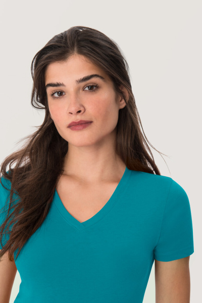 Damen T-Shirt Marian smararagd-L