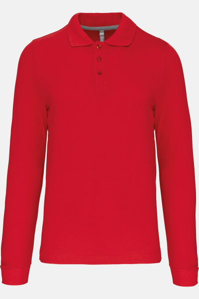 Herren Langarmpolo Tyrion, gerade geschnitten, Farbe:...