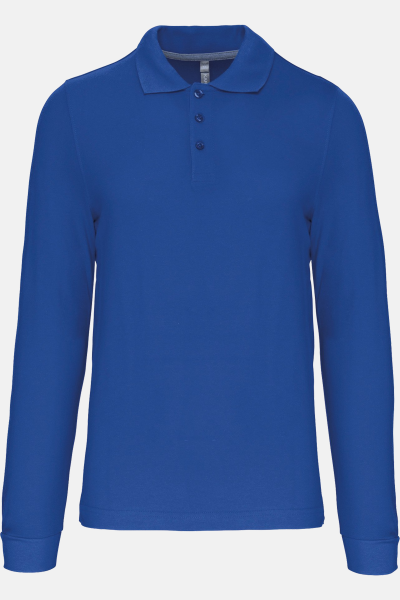 Herren Langarmpolo Tyrion, gerade geschnitten, Farbe:...