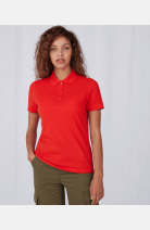 Poloshirt Olivia, tailliert geschnitten, Farbe: tomatenrot, Größe: XS