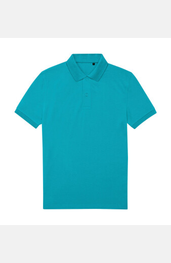 Poloshirt Olivia, tailliert geschnitten, Farbe: türkis, Größe: XS