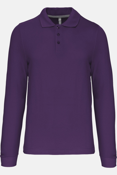 Herren Langarmpolo Tyrion, gerade geschnitten, Farbe:...