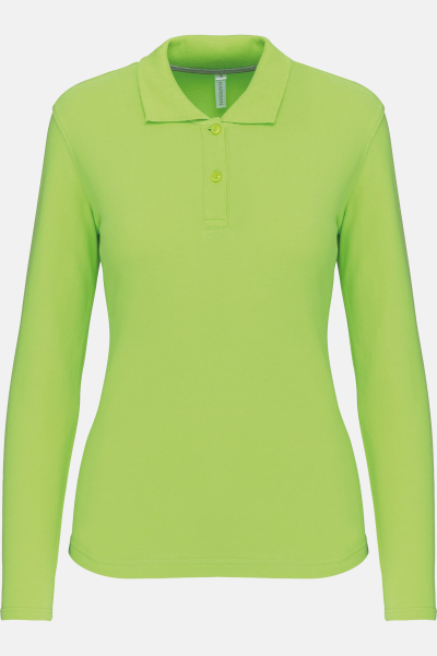 Damen Langarmpolo Tyria, tailliert geschnitten, Farbe:...