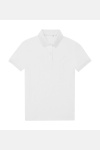 Poloshirt Tavian, gerade geschnitten, Farbe: weiß, Größe: M