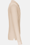 Herren Langarmpolo Tyrion, gerade geschnitten, Farbe: beige, Größe: L