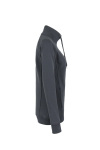 Damen-Sweatshirtjacke Bea, Farbe: anthrazit, Größe: S