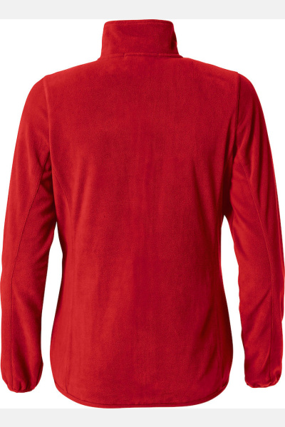 Damen-Fleecejacke Tevara, Farbe: rot, Größe: XS