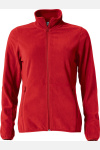 Damen-Fleecejacke Tevara, Farbe: rot, Größe: XS