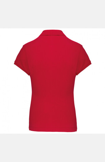 Poloshirt Anna, tailliert geschnitten, Farbe: rot, Größe: XL