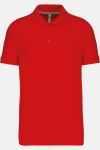 Poloshirt Zeylon, gerade geschnitten, Farbe: rot, Größe: L