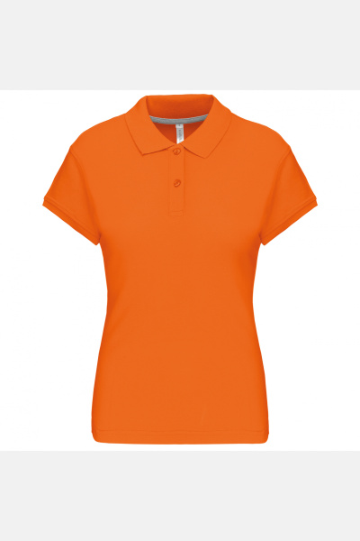 Poloshirt Zeylin, tailliert geschnitten, Farbe: orange, Größe: S