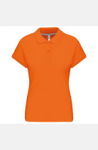 Poloshirt Anna, tailliert geschnitten, Farbe: orange, Größe: S