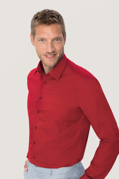 Hemd Adriano, Farbe: rot, Größe: L