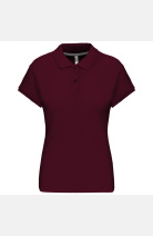 Poloshirt Anna, tailliert geschnitten, Farbe: bordeaux, Größe: S