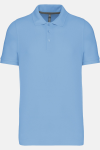 Poloshirt Zeylon, gerade geschnitten, Farbe: hellblau, Größe: L