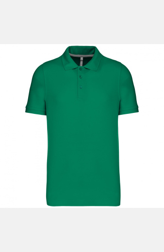 Poloshirt Zeylon, gerade geschnitten, Farbe: grün, Größe: XL